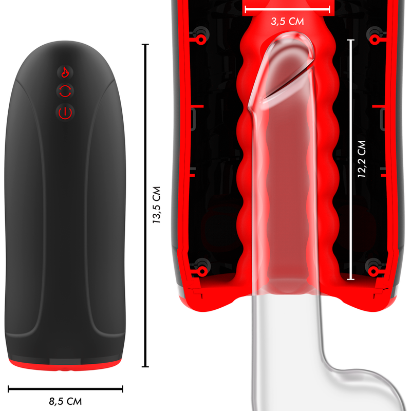 JAMYJOB - SWING-R HEATING EFFECT, SWING TECH AND VIBRATION MASTURBATOR - NOCTURNA DESIRES