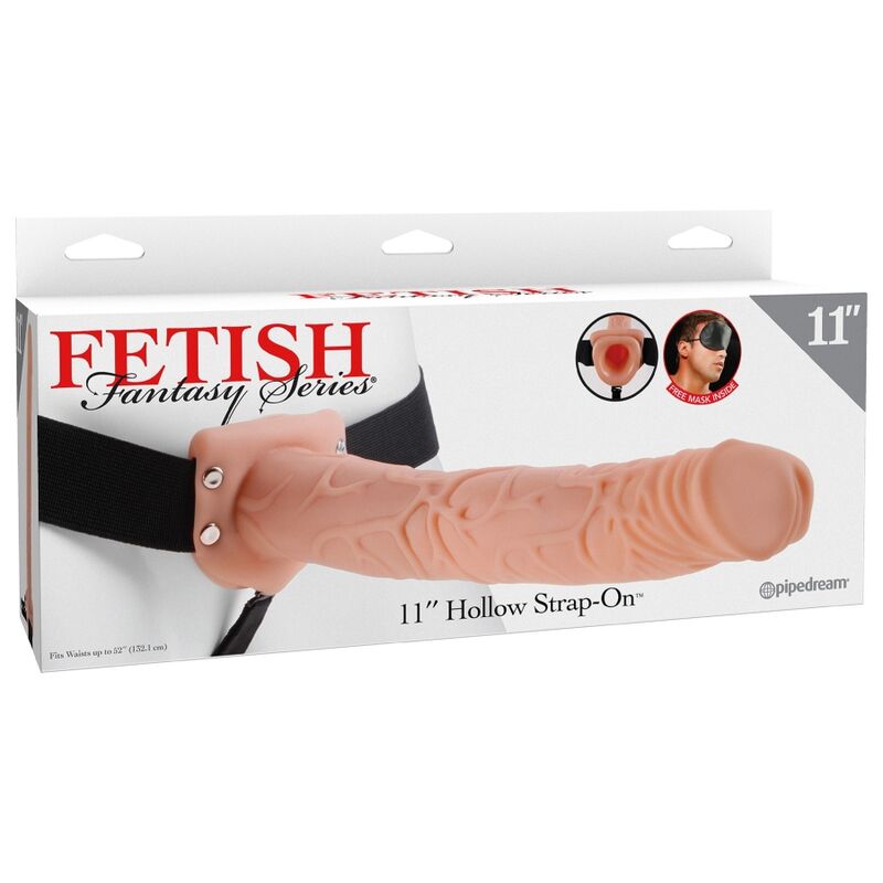 FETISH FANTASY SERIES - ADJUSTABLE HARNESS REALISTIC PENIS 28 CM - NOCTURNA DESIRES