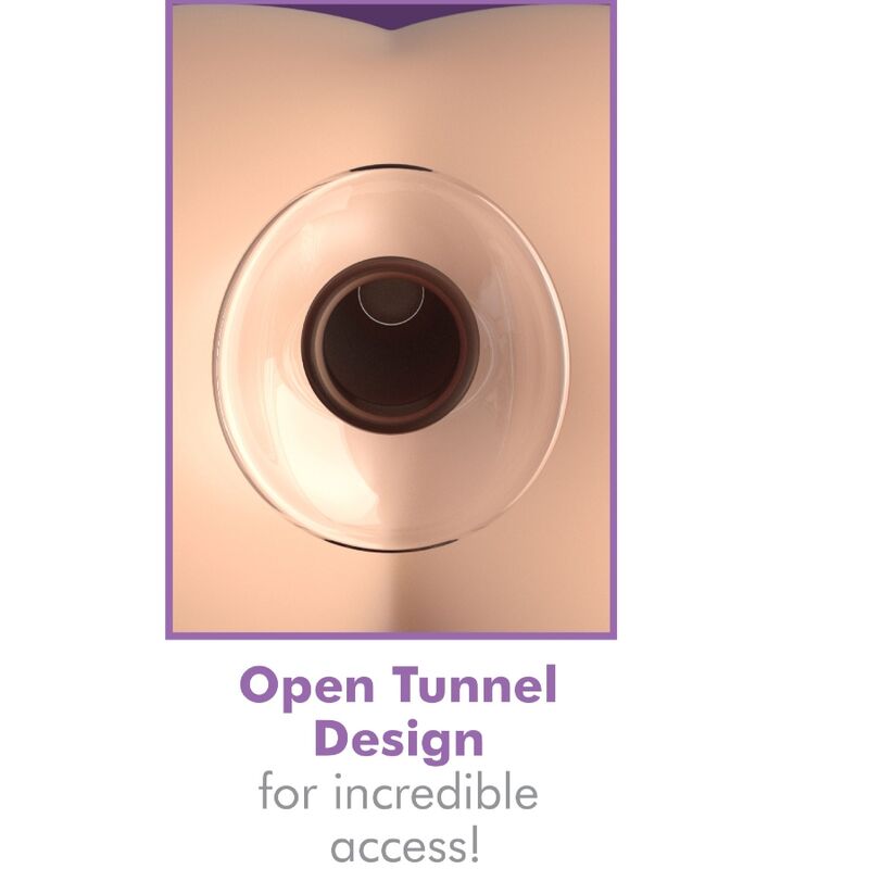 ANAL FANTASY ELITE COLLECTION - ANAL GAPER DILATOR FOR BEGINNERS CRYSTAL SIZE S - NOCTURNA DESIRES