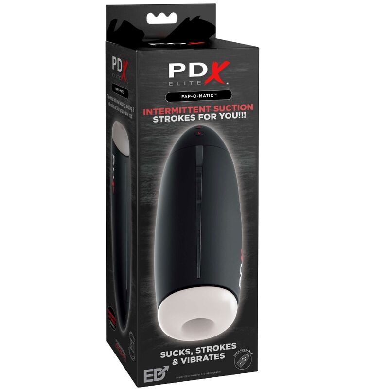 PDX ELITE - STROKER FAP-O-MATIC SUCKER & VIBRATOR MASTURBATOR - NOCTURNA DESIRES