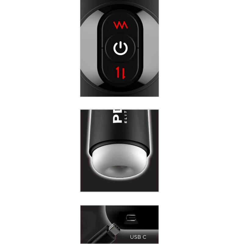 PDX ELITE - STROKER MOTO-MILKER VIBRATOR - NOCTURNA DESIRES