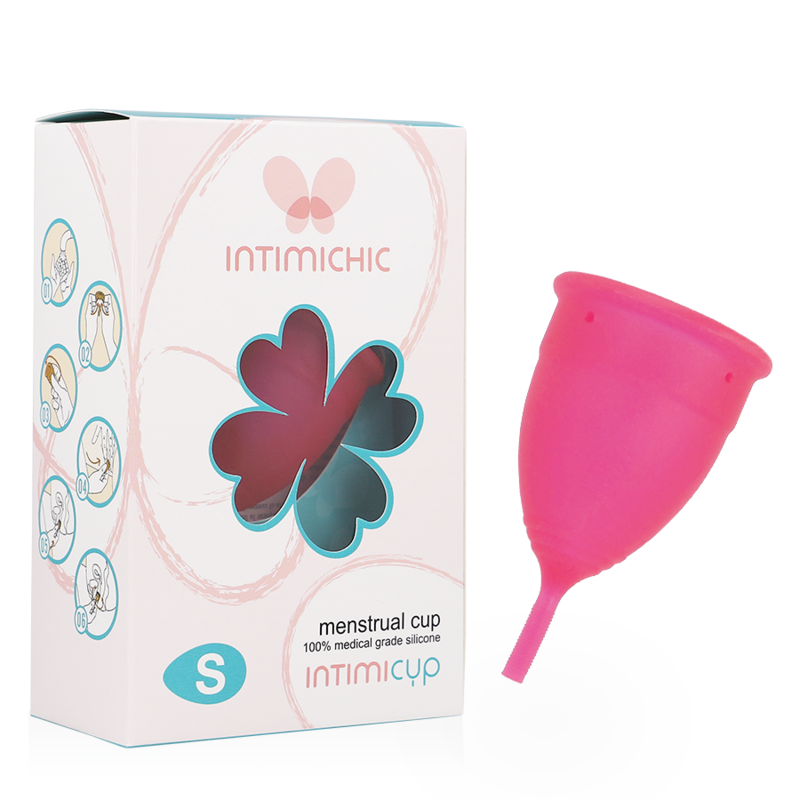 INTIMICHIC - MENSTRUAL CUP MEDICAL GRADE SILICONE - SIZE S - NOCTURNA DESIRES