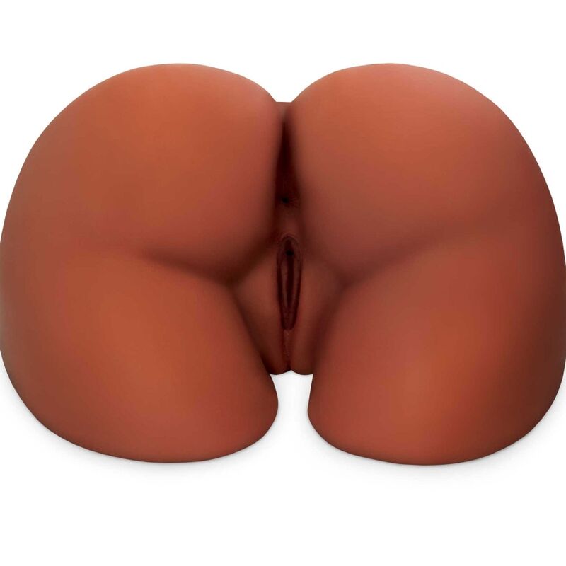 PDX PLUS - PERFECT ASS XL DOUBLE ENTRY BROWN MASTURBATOR - NOCTURNA DESIRES