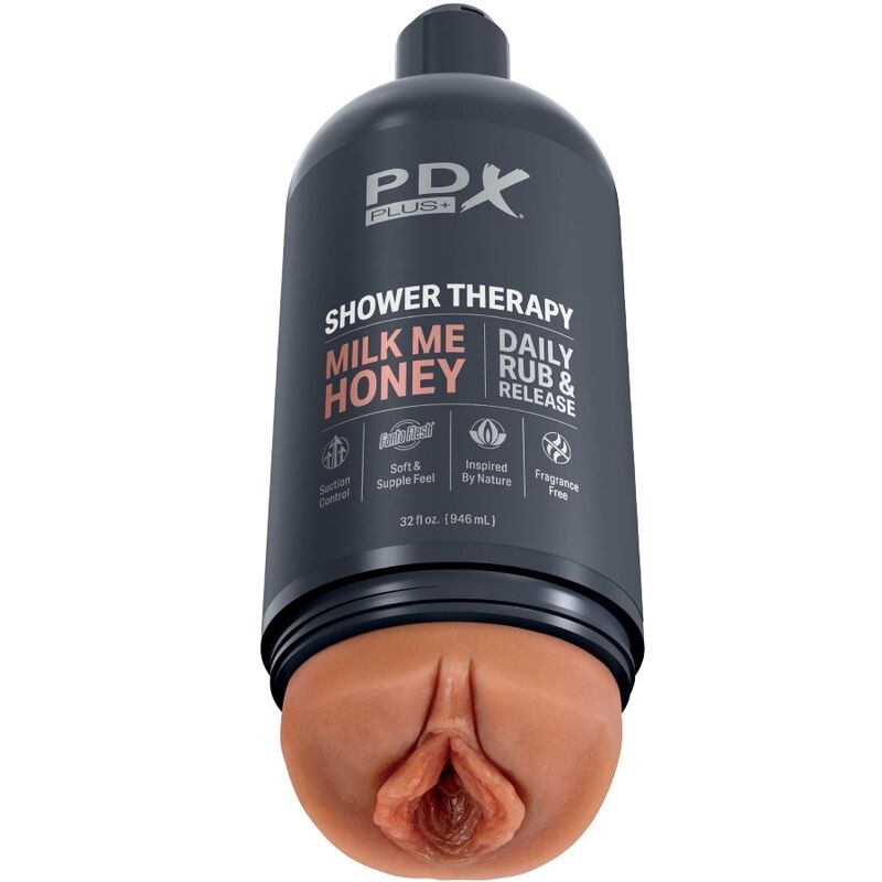 PDX PLUS - STROKER MASTURBATOR DISCRETE BOTTLE DESIGN MILK ME HONEY CANDY SHAMPOO - NOCTURNA DESIRES