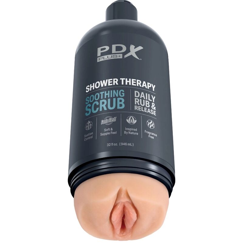 PDX PLUS - STROKER MASTURBATOR DISCRETE BOTTLE DESIGN SOOTHING SCRUB SHAMPOO - NOCTURNA DESIRES
