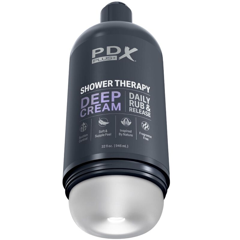 PDX PLUS - STROKER MASTURBATOR DISCREET DEEP CREAM SHAMPOO BOTTLE DESIGN - NOCTURNA DESIRES