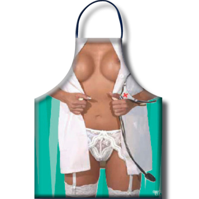 DIABLO PICANTE - WOMENS NURSE APRON - NOCTURNA DESIRES
