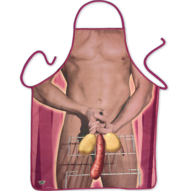 DIABLO PICANTE - MENS BUTIFARRA APRON - NOCTURNA DESIRES