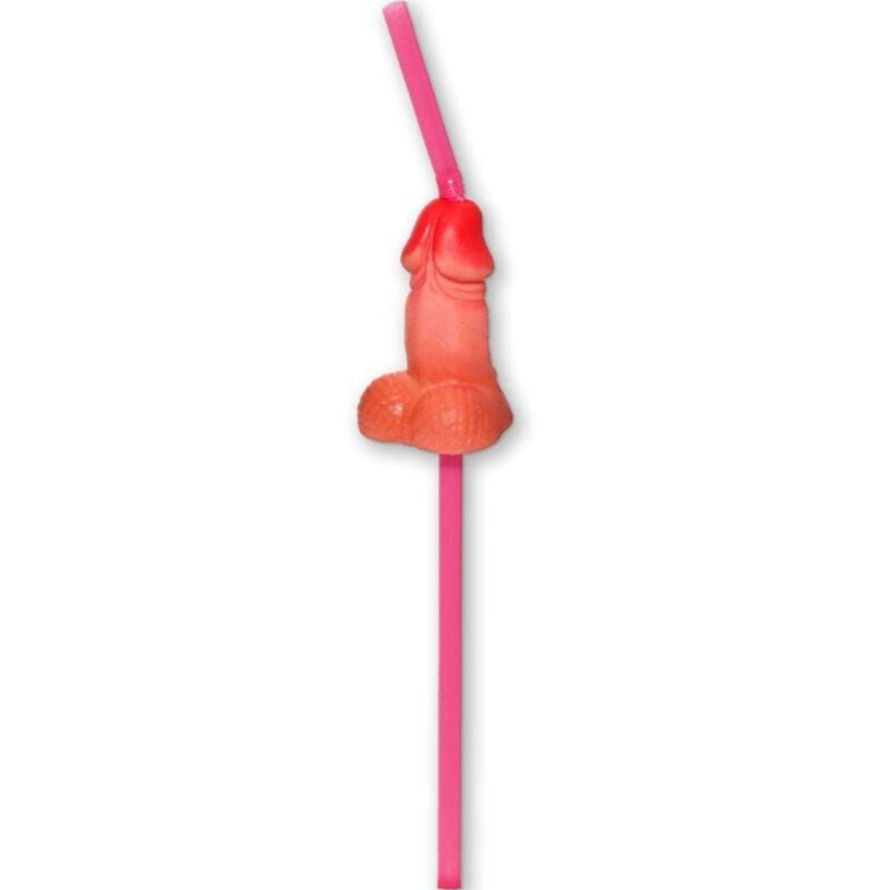 DIABLO PICANTE - BAG OF 5 NATURAL BIG PENIS STRAWS - NOCTURNA DESIRES