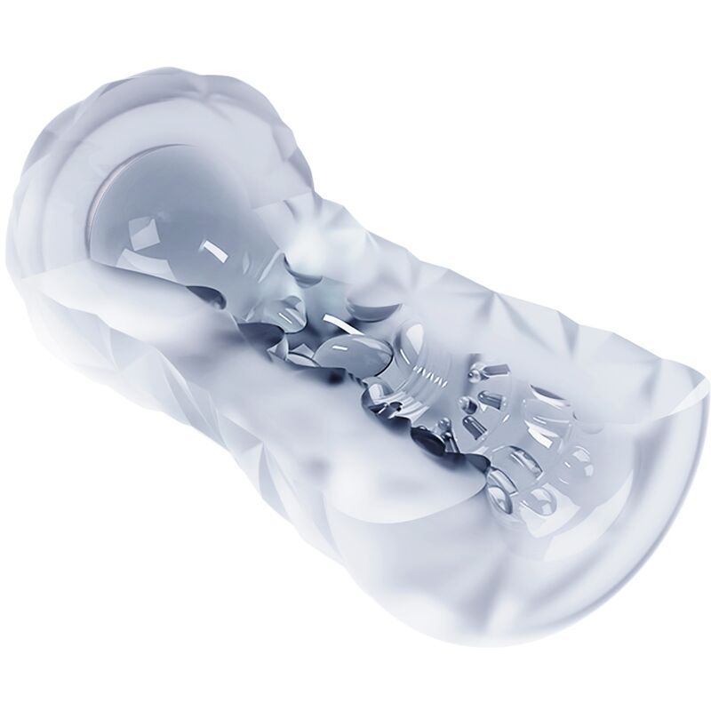 PRETTY LOVE - FANTASY MALE MASTURBATOR WITH INTERNAL SPIRAL AND TRANSPARENT BALLS - NOCTURNA DESIRES