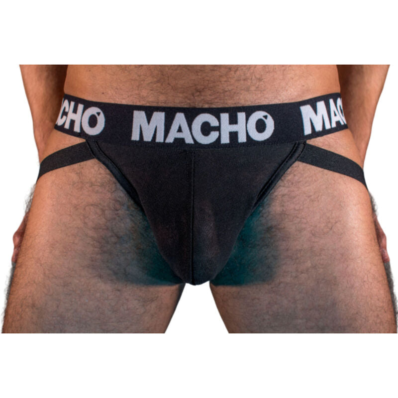 MACHO - MX25NN JOCK BLACK SIZE L - NOCTURNA DESIRES