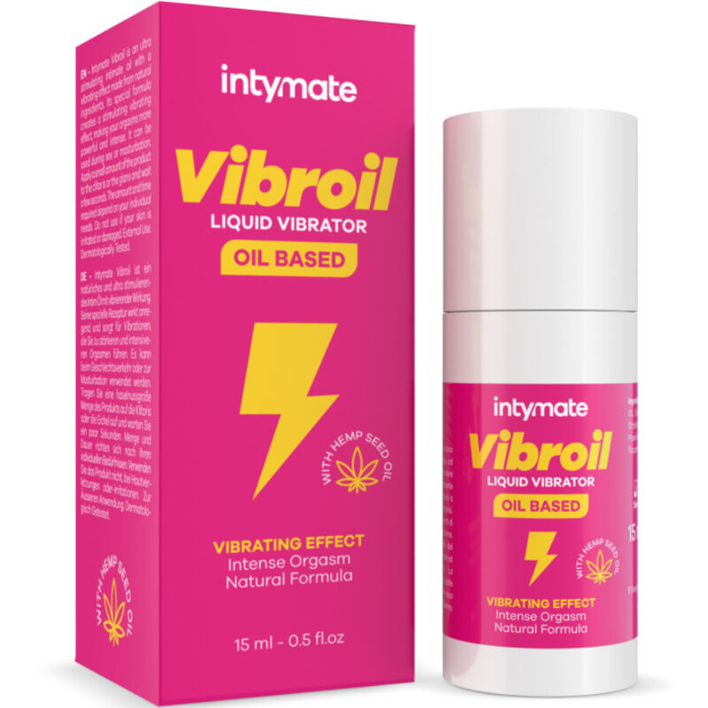 INTIMATELINE INTYMATE - VIBROIL INTIMATE OIL FOR HER VIBRATING EFFECT 15 ML - NOCTURNA DESIRES