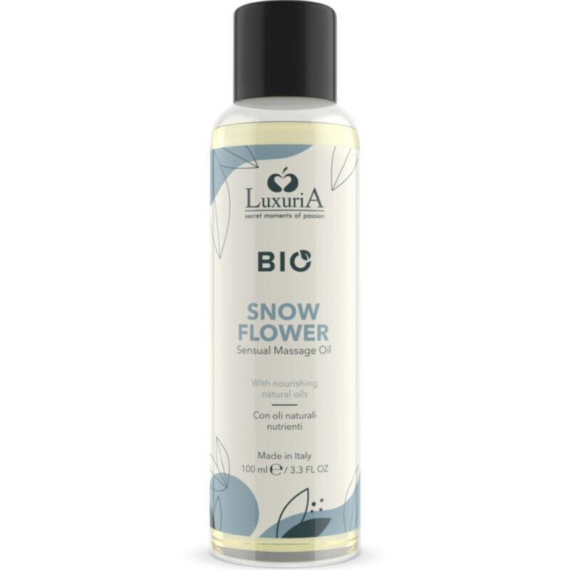 INTIMATELINE LUXURIA - BIO SNOW FLOWER MASSAGE OIL 100 ML - NOCTURNA DESIRES