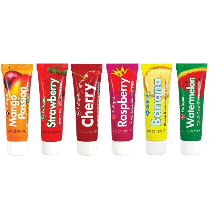 ID FRUTOPIA - ASSORTED LUBRICANT 5 PACK 12 ML - NOCTURNA DESIRES