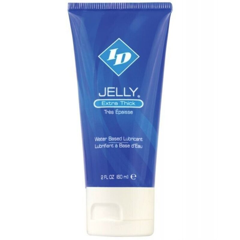 ID JELLY - WATER BASED LUBRICANT EXTRA THICK TRAVEL TUBE 60 ML - NOCTURNA DESIRES
