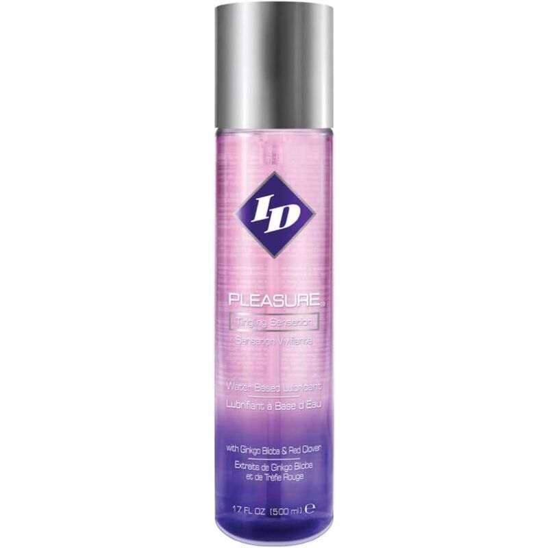 ID PLEASURE - TINGING SENSATION WATER BASED LUBRICANT 500 ML - NOCTURNA DESIRES