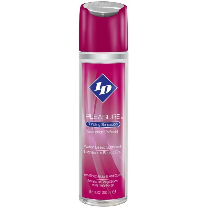 ID PLEASURE - TINGING SENSATION WATER BASED LUBRICANT 250 ML - NOCTURNA DESIRES