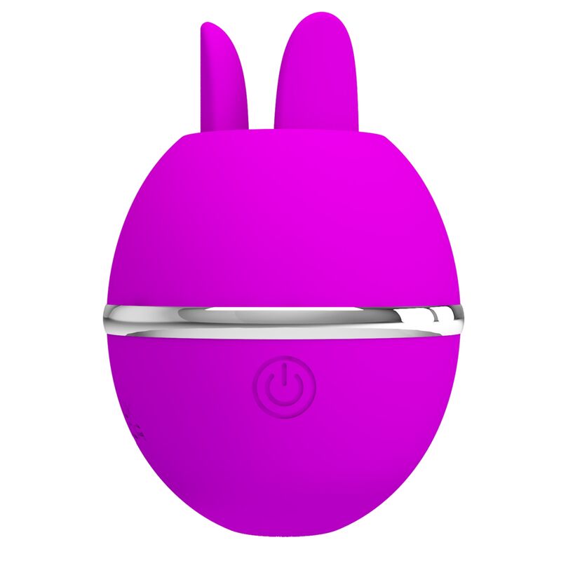PRETTY LOVE - GEMINI BALL PURPLE ROUND SILICONE VIBRATOR - NOCTURNA DESIRES