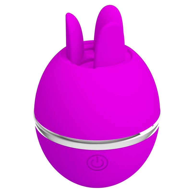 PRETTY LOVE - GEMINI BALL PURPLE ROUND SILICONE VIBRATOR - NOCTURNA DESIRES