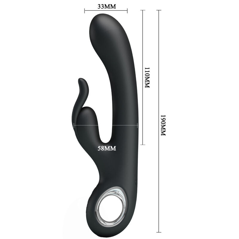 PRETTY LOVE - CARINA VIBRATOR CLITORIS AND G-SPOT STIMULATOR - NOCTURNA DESIRES