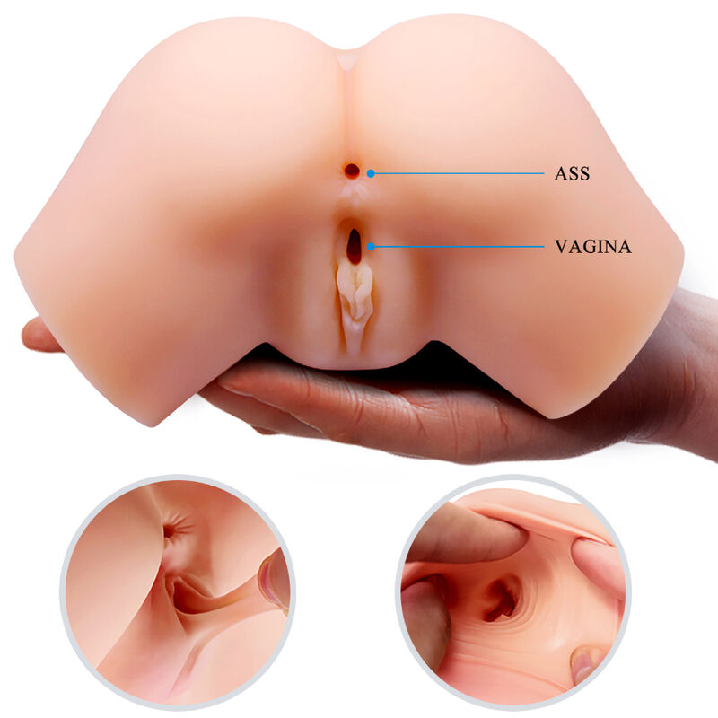CRAZY BULL - REALISTIC VAGINA AND ANUS SAMANTHA VIBRATOR - NOCTURNA DESIRES
