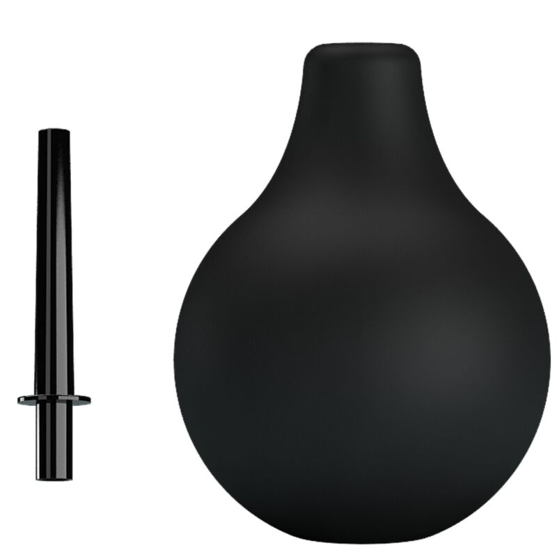 MR PLAY - PEAR ANAL SHOWER BLKB BLACK - NOCTURNA DESIRES
