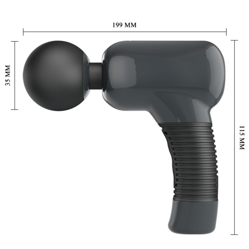 PRETTY LOVE - RECHARGEABLE MASSAGER 7 FUNCTIONS 5 SPEEDS - NOCTURNA DESIRES
