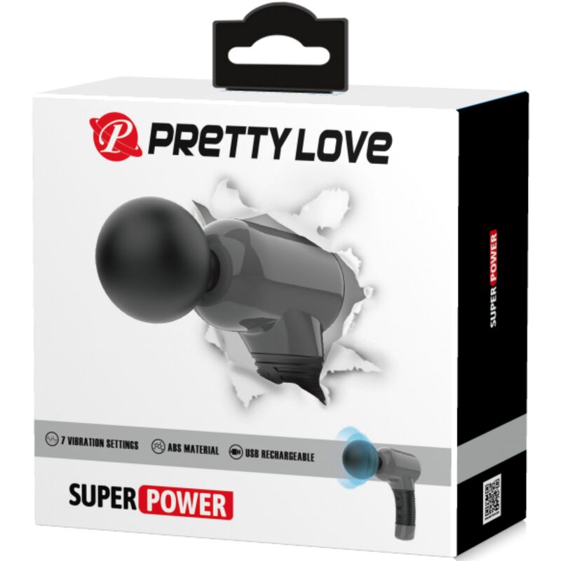 PRETTY LOVE - RECHARGEABLE MASSAGER 7 FUNCTIONS 5 SPEEDS - NOCTURNA DESIRES