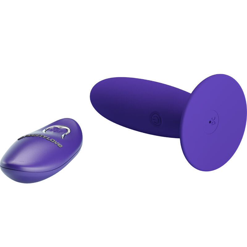 PRETTY LOVE - YOUTH PLUG ANAL VIBRATOR REMOTE CONTROL VIOLET - NOCTURNA DESIRES