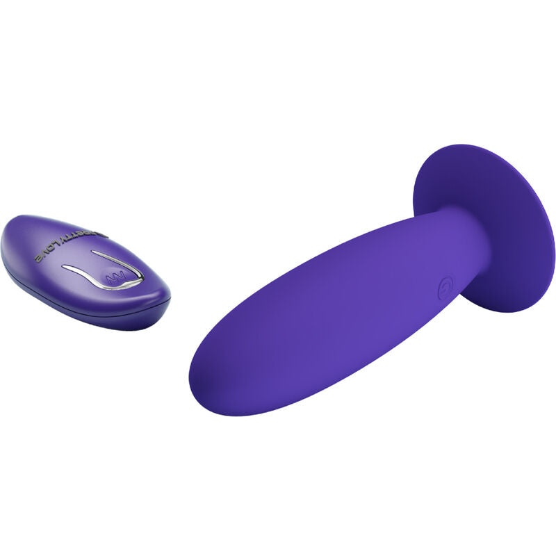 PRETTY LOVE - YOUTH PLUG ANAL VIBRATOR REMOTE CONTROL VIOLET - NOCTURNA DESIRES