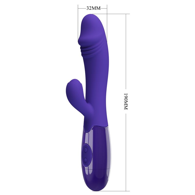 PRETTY LOVE - SNAPPY YOUTH VIBRATOR & G-SPOT STIMULATOR VIOLET - NOCTURNA DESIRES