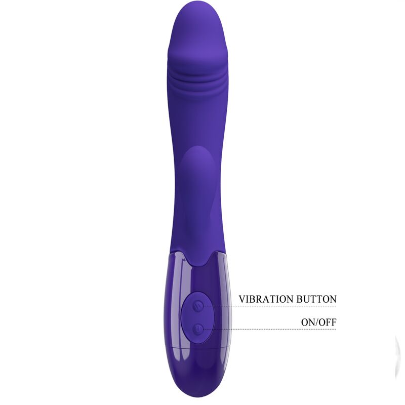 PRETTY LOVE - SNAPPY YOUTH VIBRATOR & G-SPOT STIMULATOR VIOLET - NOCTURNA DESIRES