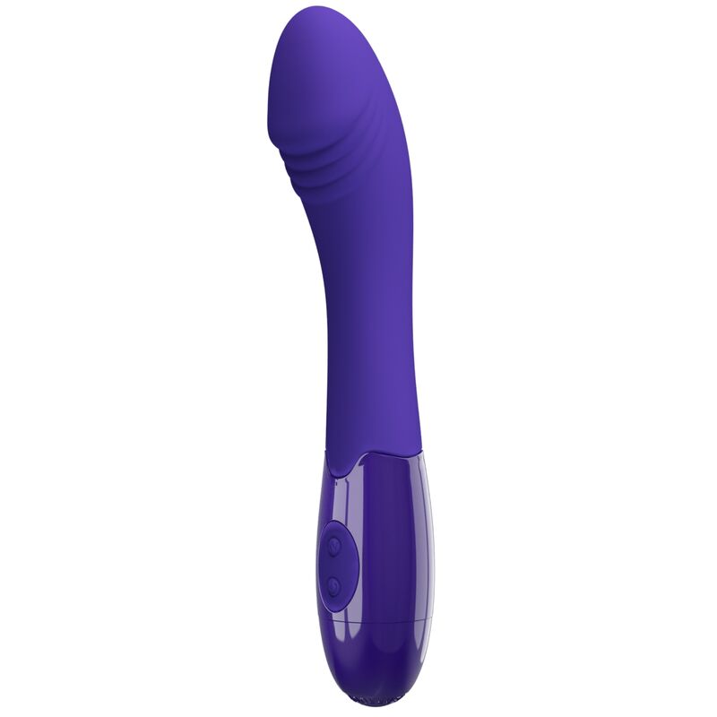 PRETTY LOVE - ELEMENTAL YOUTH VIOLET VIBRATOR DILDO - NOCTURNA DESIRES