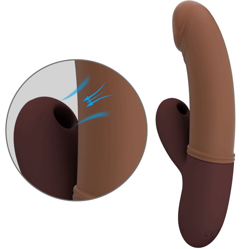 PRETTY LOVE - KANE VIBRATING G-SPOT & SUCKER - NOCTURNA DESIRES