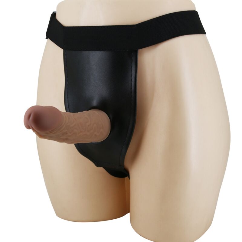 PRETTY LOVE - HARNNES BRIEFS WITH DIDLO INCLUDED - NOCTURNA DESIRES