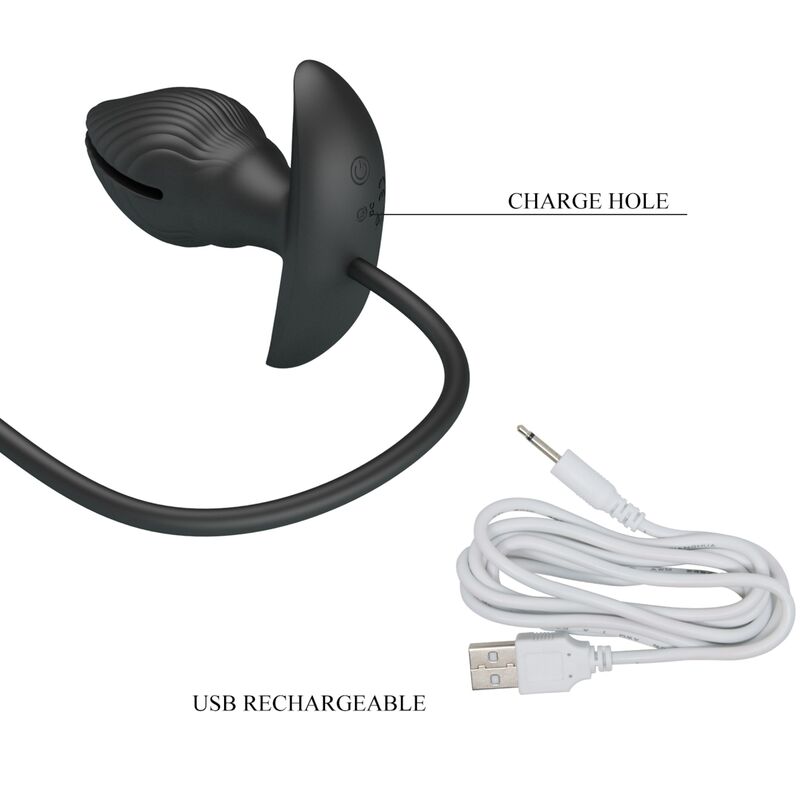 PRETTY LOVE - INFLATABLE & RECHARGEABLE ANAL PLUG - NOCTURNA DESIRES