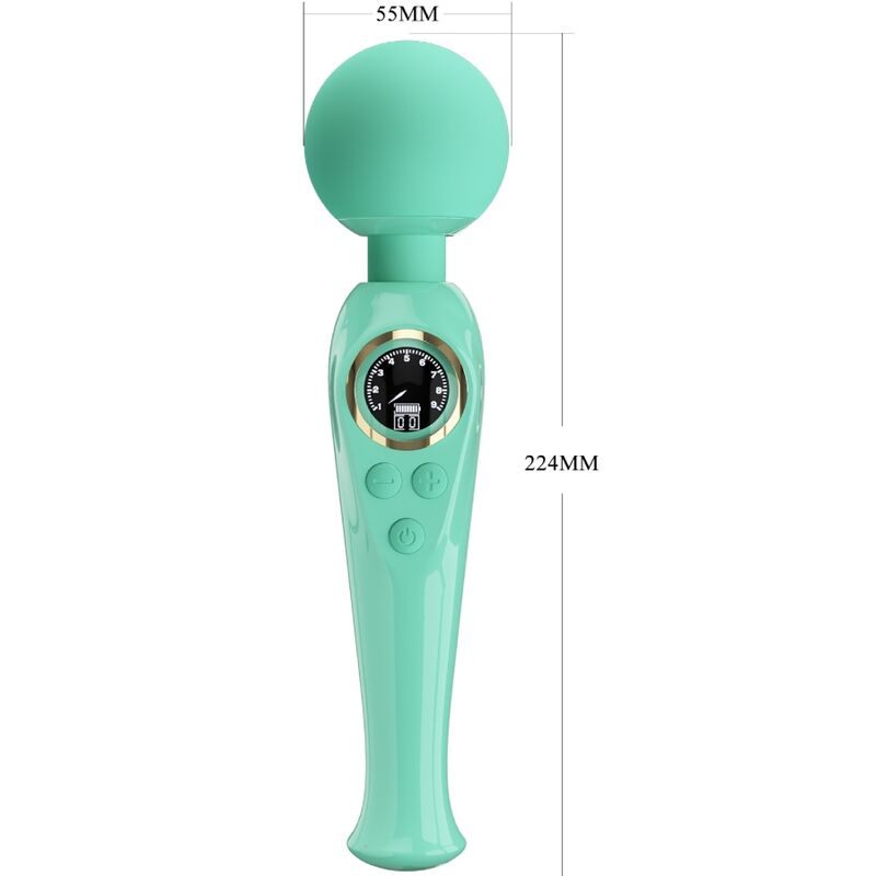PRETTY LOVE - SKYLER GREEN WAND VIBRATOR - NOCTURNA DESIRES