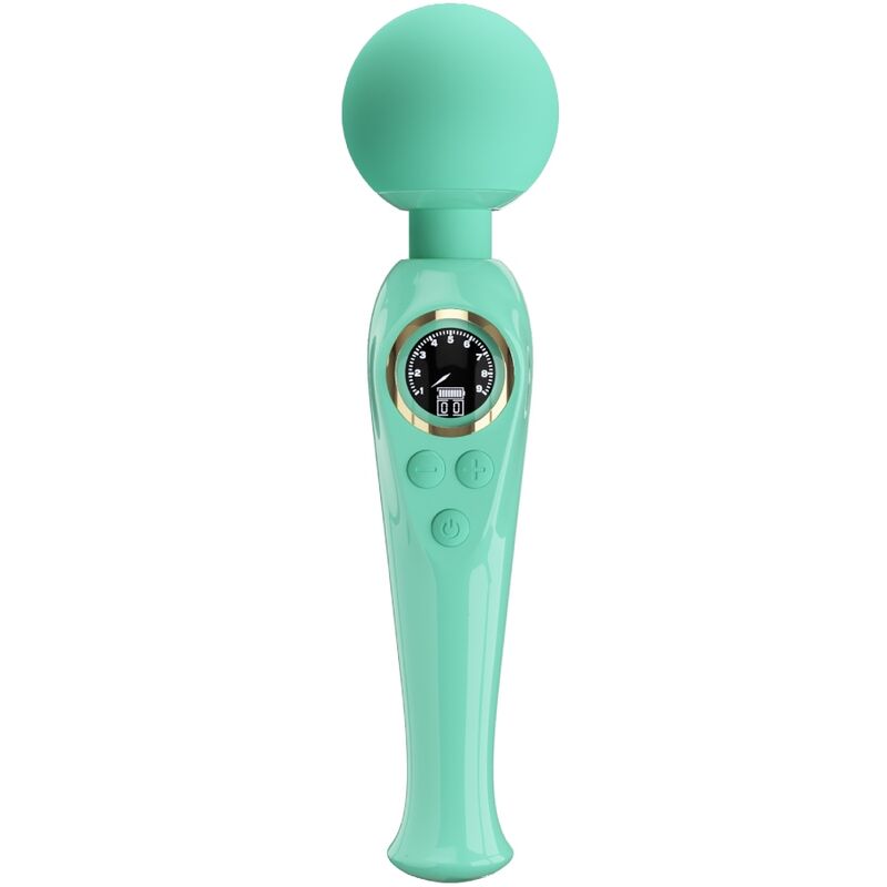 PRETTY LOVE - SKYLER GREEN WAND VIBRATOR - NOCTURNA DESIRES