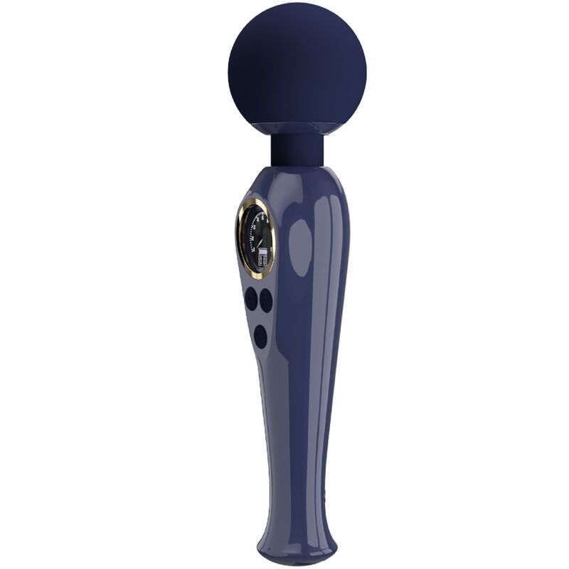 PRETTY LOVE - SKYLER VIBRATOR WAND BLUE - NOCTURNA DESIRES
