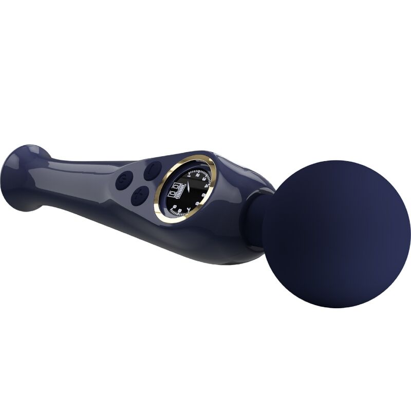 PRETTY LOVE - SKYLER VIBRATOR WAND BLUE - NOCTURNA DESIRES