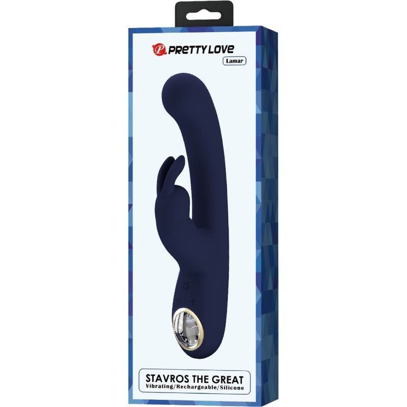 PRETTY LOVE - LAMAR RABBIT VIBRATOR & BLUE G-SPOT - NOCTURNA DESIRES