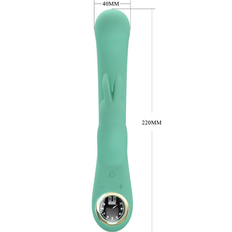 PRETTY LOVE - LAMAR RABBIT VIBRATOR & GREEN G-SPOT - NOCTURNA DESIRES