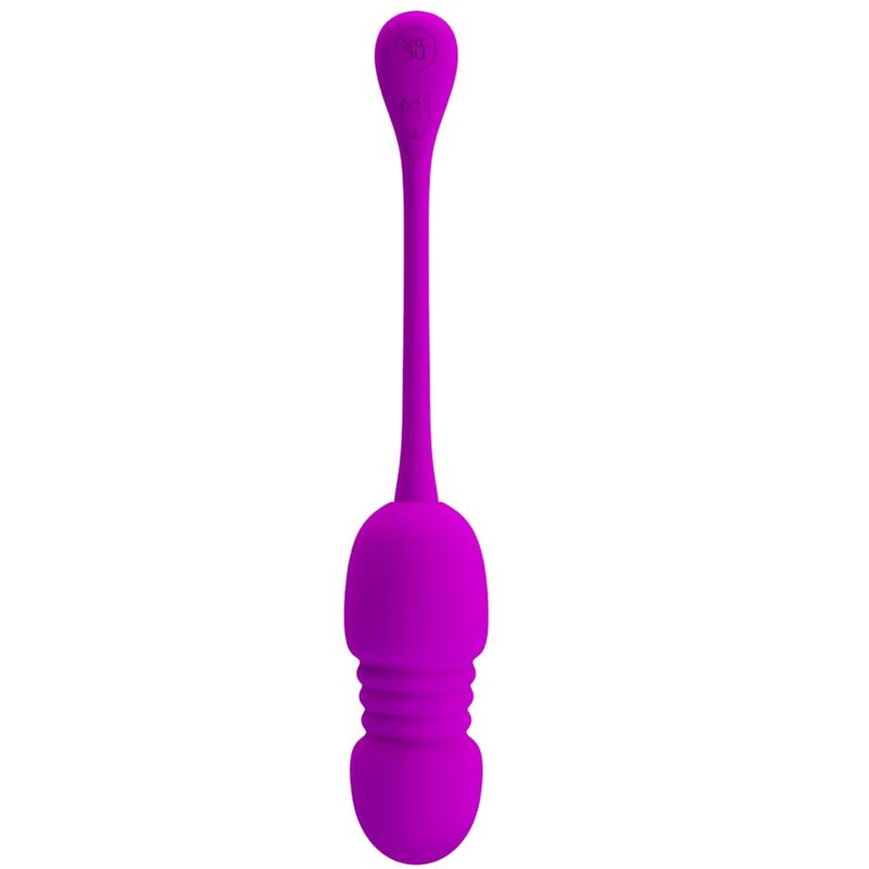 PRETTY LOVE - CALLIE PURPLE RECHARGEABLE VIBRATING EGG - NOCTURNA DESIRES