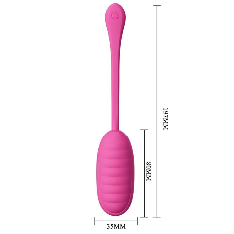PRETTY LOVE - CATALINA PINK RECHARGEABLE VIBRATING EGG - NOCTURNA DESIRES