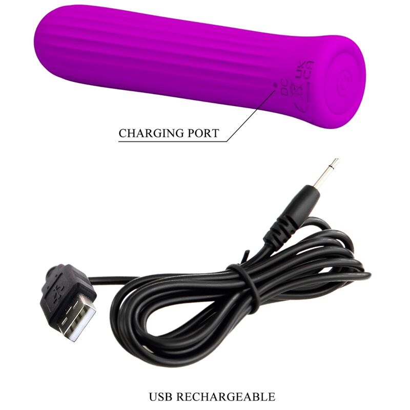 PRETTY LOVE - BLANCHE PINK STIMULATOR VIBRATOR - NOCTURNA DESIRES