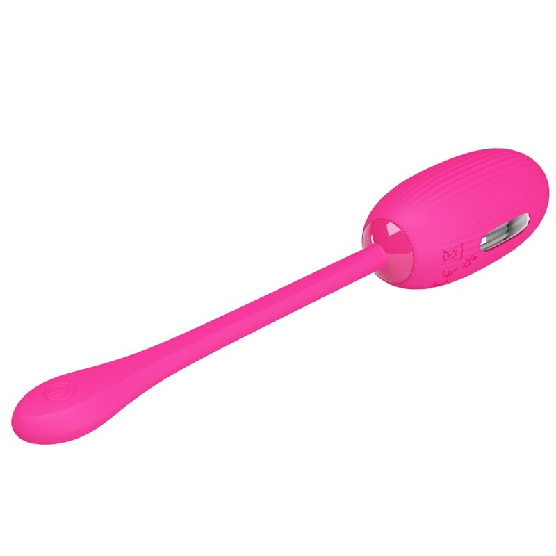 PRETTY LOVE - DOREEN RECHARGEABLE VIBRATING EGG MAGENTA REMOTE CONTROL - NOCTURNA DESIRES