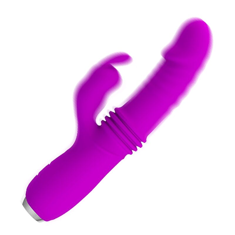 PRETTY LOVE - DOROTHY PURPLE RECHARGEABLE RABBIT VIBRATOR - NOCTURNA DESIRES