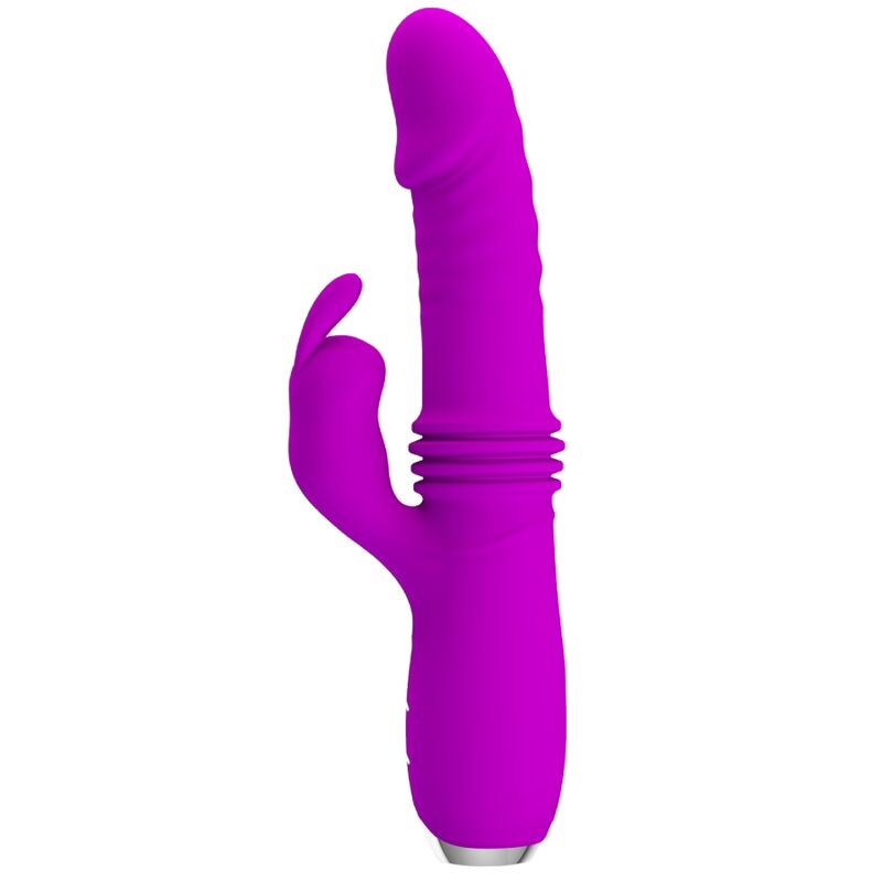 PRETTY LOVE - DOROTHY PURPLE RECHARGEABLE RABBIT VIBRATOR - NOCTURNA DESIRES
