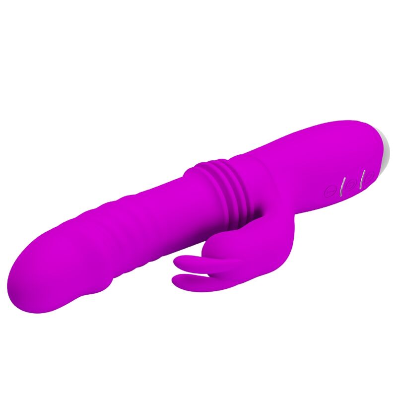 PRETTY LOVE - DOROTHY PURPLE RECHARGEABLE RABBIT VIBRATOR - NOCTURNA DESIRES