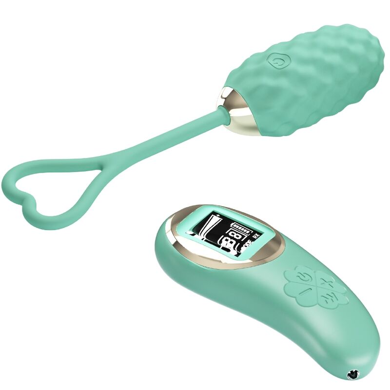 PRETTY LOVE - VIVIAN GREEN REMOTE CONTROL VIBRATING EGG - NOCTURNA DESIRES